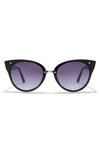 Vince Camuto Cay Eye Sunglasses In Black