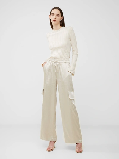 French Connection Chloetta Recycled Cargo Trousers Silver Lining In Multi