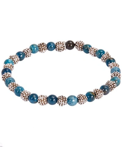 Philippe Audibert Myly Beaded Bracelet In Blue