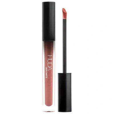 Huda Beauty Demi Matte Cream Liquid Lipstick Sheeo