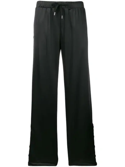 Versace Track Palazzo Trousers - Black