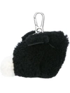 Loewe Pouch Keychain - Black