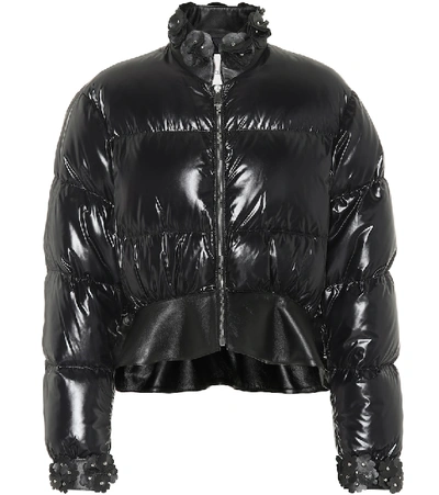 Moncler Genius 6 Moncler Noir Kei Ninomiya Olivine Down Jacket In Black