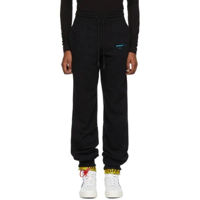 Off-white Black Gradient Lounge Pants In 1088 Blk/mu