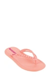 Ipanema X Shakira Sol Ad Slip-on Flip-flop Sandals In Pink,pink