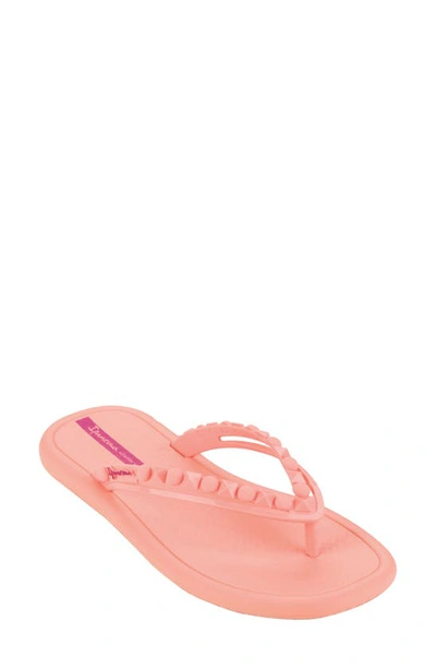 Ipanema X Shakira Sol Ad Slip-on Flip-flop Sandals In Pink,pink