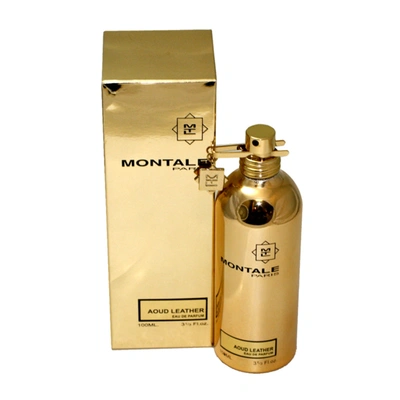 Montale Aoud Leather Eau De Parfum Unisex 3.3 oz / 100 ml - Spr