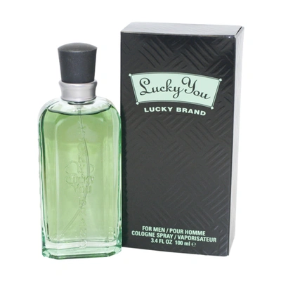 Lucky Brand Lucky You Cologne For Men 3.4 oz / 100 ml In White
