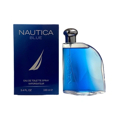 Nautica Blue Eau De Toilette For Men 3.4 oz / 100 ml In White