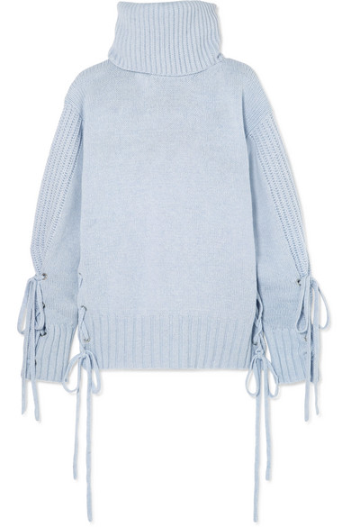 alexander mcqueen blue sweater