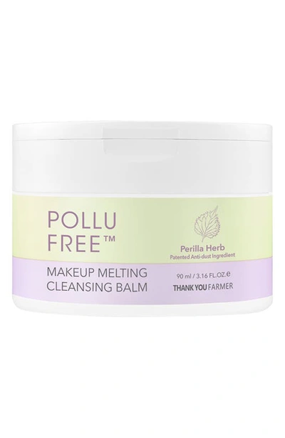 Thank You Farmer Pollufree Makeup Melting Cleansing Balm In White