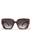 Vince Camuto Cat Eye Sunglasses In Tortoise