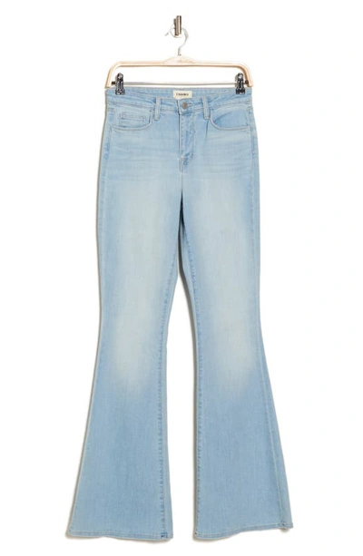 L Agence Marty High Waist Flare Leg Jeans In Aster