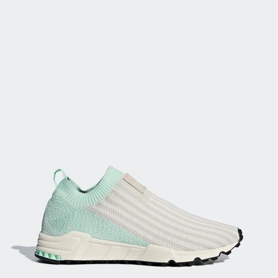 Adidas Originals Eqt Support Sock 1/3 Sneakers In White And Mint - White