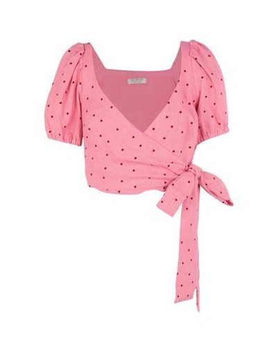 Bec & Bridge Linen Shirt In Pink