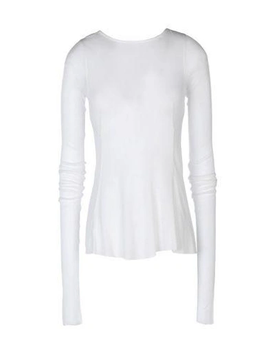 Rick Owens T-shirts In White