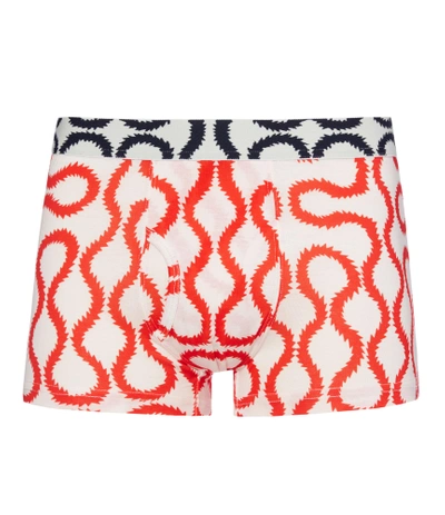 Vivienne Westwood White Squiggle Boxer Shorts
