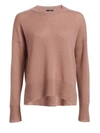 Theory Karenia Cashmere Knit Top In Mauve Mist