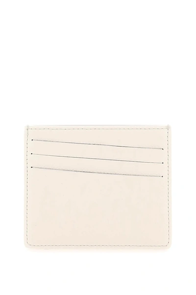 Maison Margiela Leather Cardholder In White