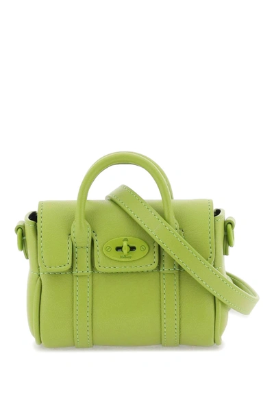 Mulberry Micro Bayswater In Verde