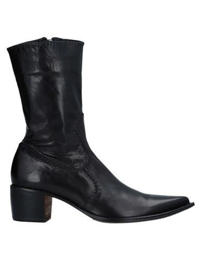 Rocco P Ankle Boots In Black