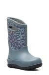 Bogs Kids' Neo-classic Insulated Waterproof Boot In Misty Gray