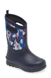 Bogs Kids' Neo-classic Insulated Waterproof Boot In Navy Multi