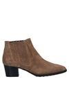 Tod's Ankle Boots In Khaki