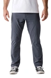 Western Rise Diversion Water Resistant Travel Pants In Blue Grey