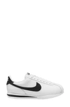 Nike Cortez Sneaker In White/ Black