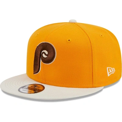 New Era Gold Philadelphia Phillies Tiramisu  9fifty Snapback Hat