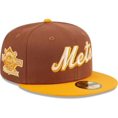 New Era Brown New York Mets Tiramisu  59fifty Fitted Hat