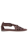 Henry Beguelin Sandals In Brown