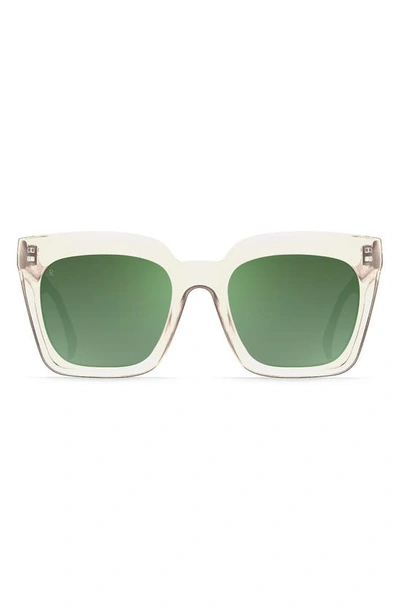 Raen Vine 54mm Square Sunglasses In Green