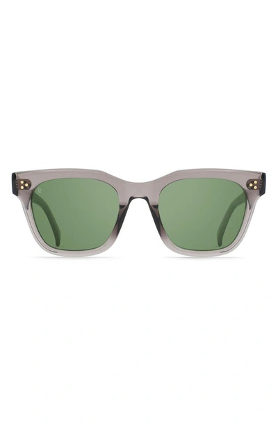 Raen Huxton 51mm Square Sunglasses In Sebring / Pewter Mirror