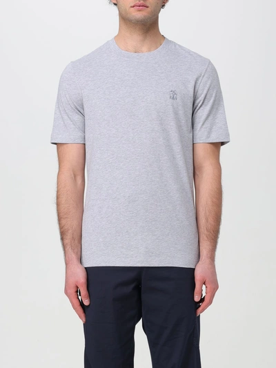 Brunello Cucinelli T-shirt  Men Color Grey 1