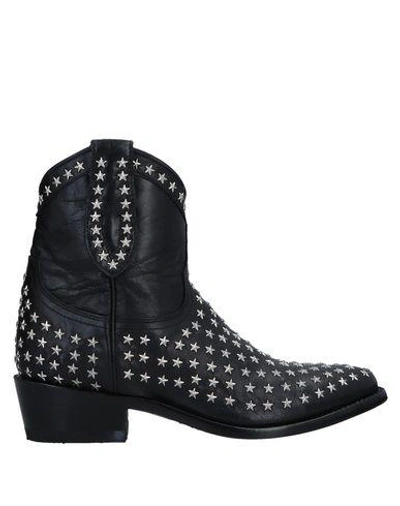 Mexicana Ankle Boots In Black