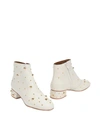 See By Chloé Ankle Boots In Ivory