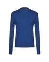 Ballantyne Sweaters In Pastel Blue