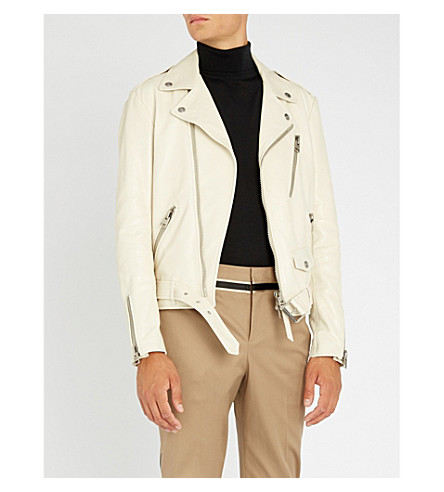 tom ford white leather jacket