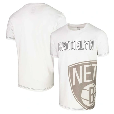 Stadium Essentials Unisex  White Brooklyn Nets Scoreboard T-shirt