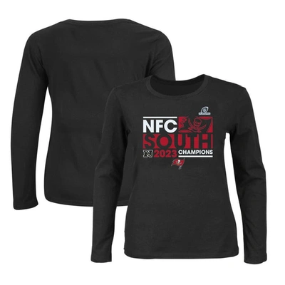 Fanatics Branded Black Tampa Bay Buccaneers 2023 Nfc South Division Champions Plus Size Conquer Long
