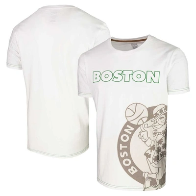 Stadium Essentials Unisex  White Boston Celtics Scoreboard T-shirt