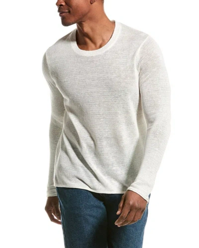 Onia Kevin Linen Sweater In White