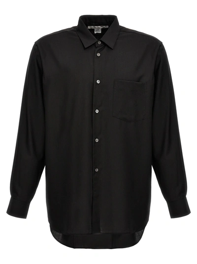 Comme Des Garçons Shirt Wool Shirt Shirt, Blouse In Black