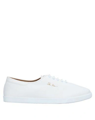 The Row Sneakers In White