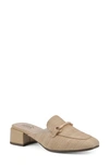 Cliffs By White Mountain Quin Mule In Natural Raffia- Textile