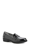 Cliffs By White Mountain Galah Penny Loafer In Black/ Patent