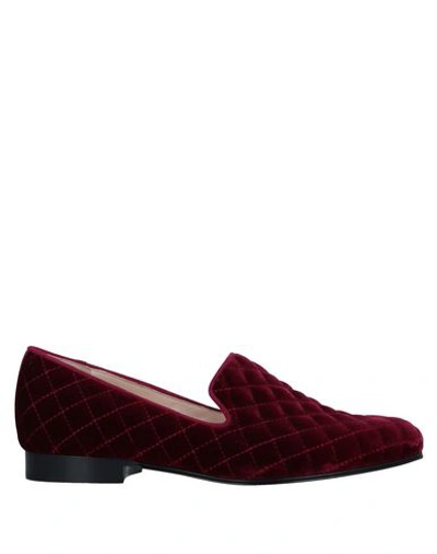 Lerre Loafers In Maroon