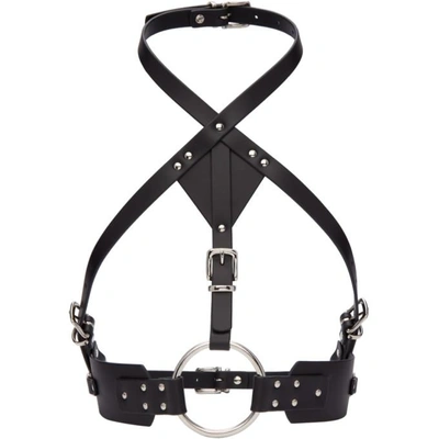 Fleet Ilya Black Diamond Harness In Black/silv